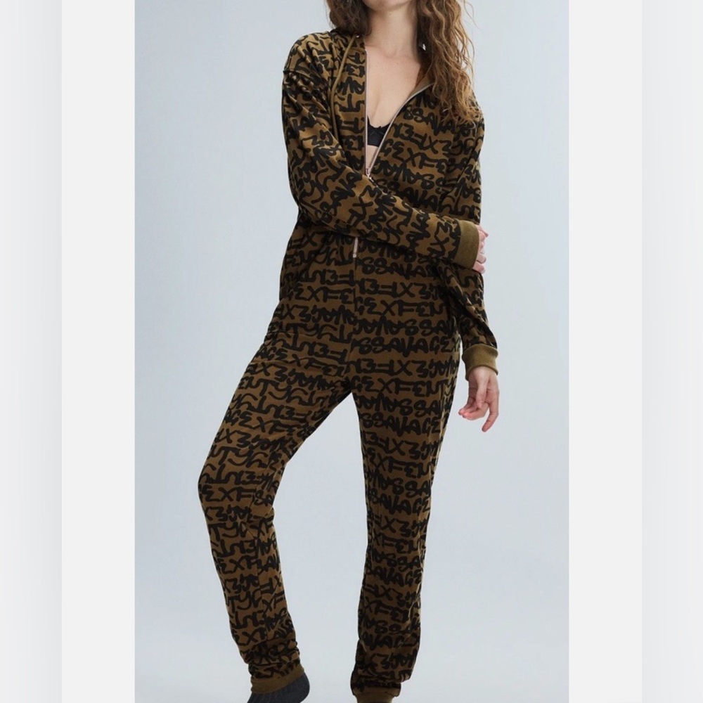 Savage X Fenty Jumpsuit Olive Green NWT